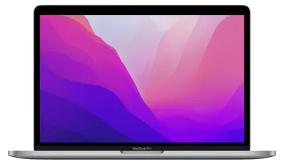Produktbild von MacBook Pro 13" space grau, 2022, Apple M2 8C10G, 8GB, 256GB