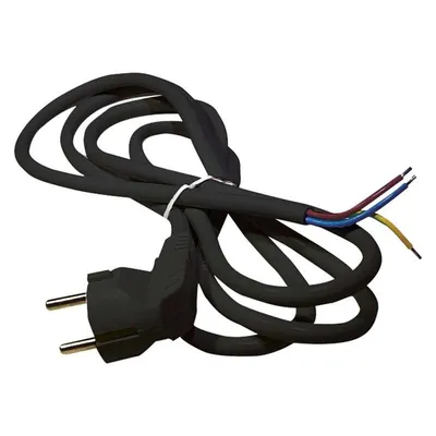 Image de Câble d'alimentation Emos Flexo cord 3x1,5-H05VV-F 3m noir