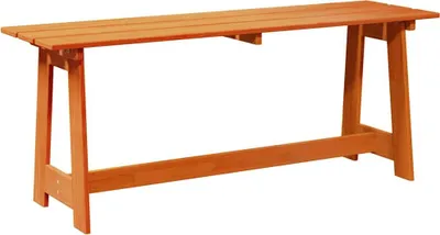Produktbild von vidaXL Bank Outdoor Braun 119 x 37 x 47 cm Massives Kiefernholz