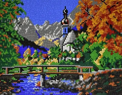 Produktbild von Stick it® Ramsau ca. 5.000 Teile mit XXL-Steckvorlage