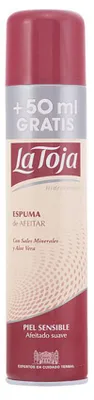 Zdjęcie produktu dla HYDROTHERMAL Pianka do golenia dla skóry wrażliwej, spray, 250 ml + 50 ml
