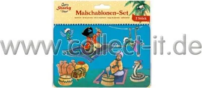 Produktbild von Spiegelburg Malschablonen-Set Capt'n Sharky