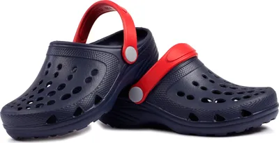 Produktbild von Camminare dunkelblaue Gummipantoffeln Strandschuhe