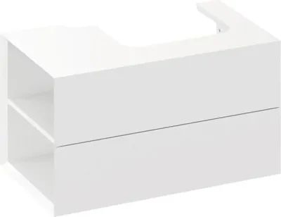 Image de Meuble sous lavabo RAVAK Lite blanc 80 x 43 x 45 cm