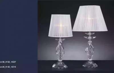 Produktbild von Tischleuchte Antik Stil Tisch Lampe Kristall Leuchte Lampen Leuchten Kronleuchte