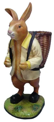 Produktbild von Oster Hase Gefäß Vase Dekovasen Topf Töpfe Dekoration Deko Osterhasen Figuren