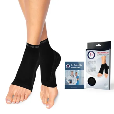 Productafbeelding van Medische Compressie Enkelbrace - Unisex Enkelondersteuning voor Pijnverlichting