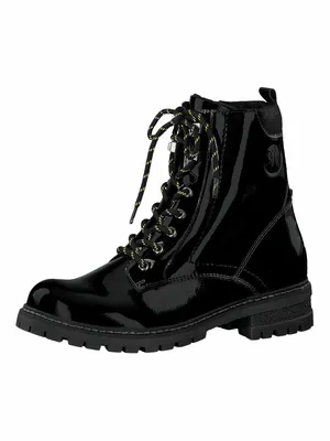 Produktbild von S.OLIVER [WOMEN] 5-5-25216-25/018 BLACK PATENT Schnürstiefel  HW 20/21, Spocc:40