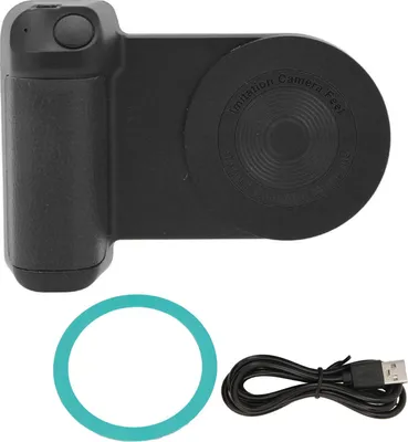 Produktbild von Magnetkamera Handle Bluetooth -Halterung Wireless Ladegerät Smartphone -Halter für Vlog -Videoaufnahmen Schwarz