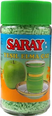Produktbild von Saray Instant Tee mit grüner Apfelgeschmack Tee (200g)