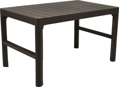 Produktbild von Keter Lyon Gartentisch - 116 x 71 x 40 – 65 cm - braun