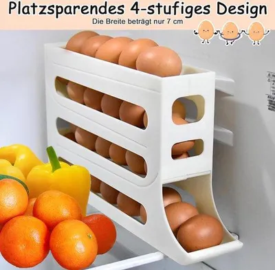 Produktbild von Famanu Eierbox für Küche und Eier - für 30 Eier