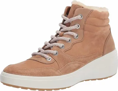 Zdjęcie produktu dla Damskie buty za kostkę Ecco z ciepłą podszewką, żółte