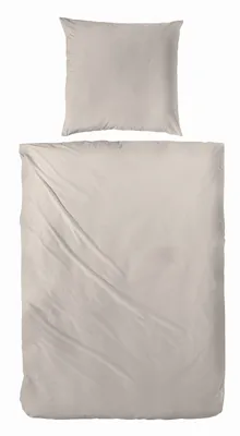 Produktbild von Hahn Perkal Bettwäsche Uni 135x200 cm Creme