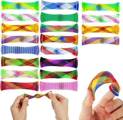 Produktbild von Fidget-Spielzeuge für ASMR bei Erwachsenen – Set mit 20 Stück – Anti-Stress-Spielzeug – Stressabbau – ADHS – Autismus