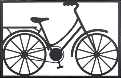Produktbild von Gilde Metall W andrelief  " Fahrrad "  VE 2 67965