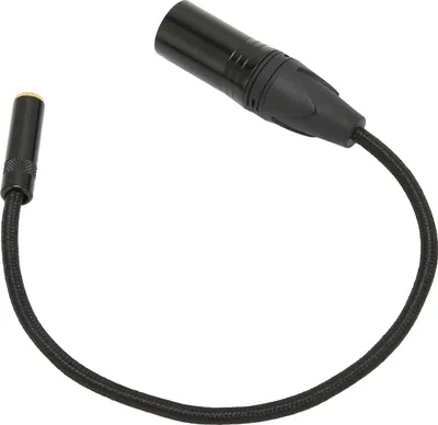 Obrázok produktu pre XLR samec na 3,5 mm samica Calbe,XLR na 3,5 mm vyvážený kábel adaptér,XLR na 3,5 mm stereo mikrofónny kábel,3,5 mm na XLR samec konektor,XLR konektor konvertor,konvertor