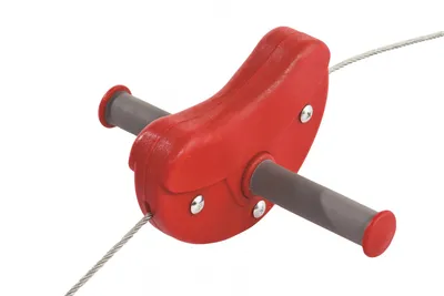 Produktbild von Seilbahn Para für Kinder Kabelbahn 30 m Farbe rot