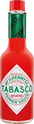 Productafbeelding van TABASCO Original Red Pepper Sauce – 150 ml glazen fles - 100% natuurlijke ingrediënten – hete saus - hete chilisaus