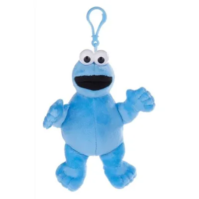 Produktbild von Krümelmonster Plüschtier 17 cm mit Clip – weiches Kuscheltier, Plüschfigur, Spielzeug & Sammelfigur aus der Sesamstraße