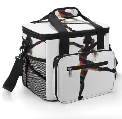 Produktbild von Isolierkühltasche mit Tanzmuster, 22,5 Liter
