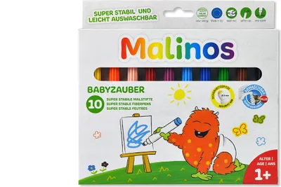 Produktbild von Amewi Malinos Babyzauber (ab 1 Jahr) 10 Malstifte