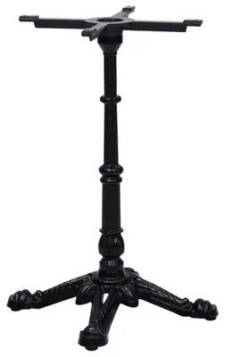 Obrázek produktu pro vidaXL Rám stolu Bistro černý 52x52x72 cm litina