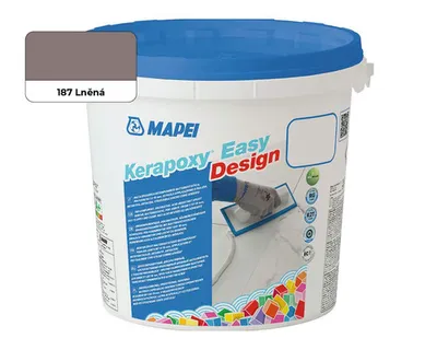 Obrázek produktu pro Spárovací hmota Mapei Kerapoxy Easy Design 187 lněná 3 kg