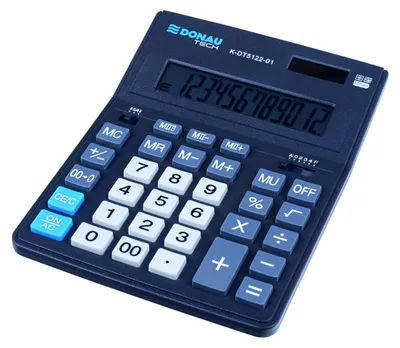 Image de Calculatrice de bureau 12 chiffres noir