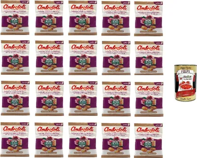 Produktbild von Ambrosoli Caramelle Miele e Propoli 90g, Honig-Propolis-Bonbons 20x90g + Italian Gourmet polpa 400gr