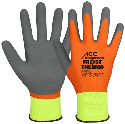 Productafbeelding van ACE Frost Thermo werkhandschoen - Handschoenen voor koude bescherming tijdens werkzaamheden in de winter - EN 388/511 - 09/L (verpakking met 1 paar)