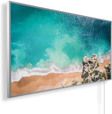 Image de Radiateur infrarouge Panorama 1200 W - Traumstrand 2 avec thermostat