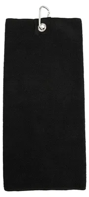 Obrázek produktu pro Towel City – golfový ručník, mikrovlákno LT1014 (55 cm x 40 cm) (černý)