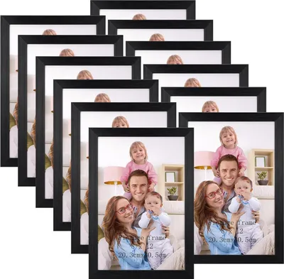 Obrázek produktu pro Sada fotorámečků 20x30 cm černý fotorámeček koláž