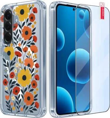 Obrázek produktu pro Pouzdro pro Samsung A56 5G | Vzory, pro Magsafe, průhledné pouzdro | + sklo 9H