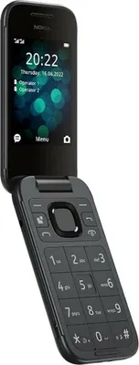 Produktbild von Nokia 2660 Flip, Klapphandy, Dual-SIM, 7,11 cm (2.8"), 0,3 MP, 1450 mAh, Schwarz