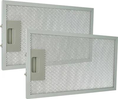 Produktbild von vhbw 2x Filter Metallfettfilter Ersatz für Klarstein 10032228 für Dunstabzugshaube, Aluminium