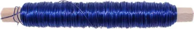 Produktbild von Deko Lackdraht 0,5 mm 100 g Bindedraht Basteldraht Wickeldraht Dekodraht blau