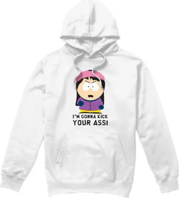Obrázek produktu pro South Park - Mikina s kapucí "Nakopu ti prdel" pro muže TV9269 (M) (bílá)