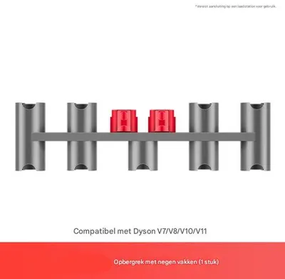 Image de Recharge pour accessoires d'aspirateurs Dyson, avec étagère de rangement