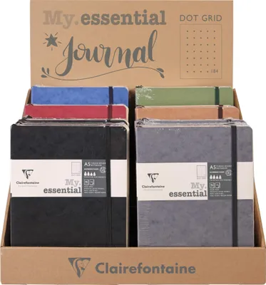 Produktbild von Clairefontaine Notizbuch Age Bag My.Essential A5 96 Bl dot 79343FRONTC