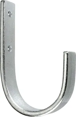 Produktbild von Unyqoos® Verzinkter universeller Wandhaken – robuste, platzsparende Wandhalterung für Haus & Garage, Tragkraft bis 45 kg