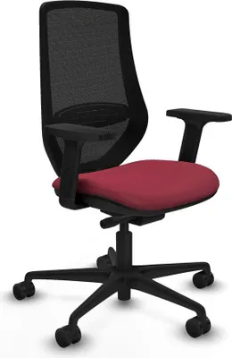 Produktbild von Bürostuhl Piqueras y Crespo D036N0W Granatrot