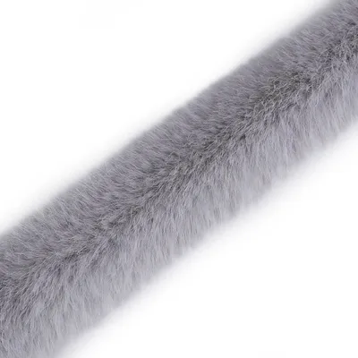 Produktbild von Fellborte rund ab 1m x 3 cm Meterware Fellbesatz Kunstfell Kunstpelz