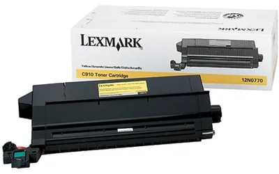 Produktbild von Lexmark 12N0770, 14000 Seiten, Gelb, 1 Stück(e)