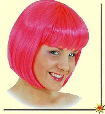 Produktbild von Kurzhaarperücke Perücke y Lola Neon Pink