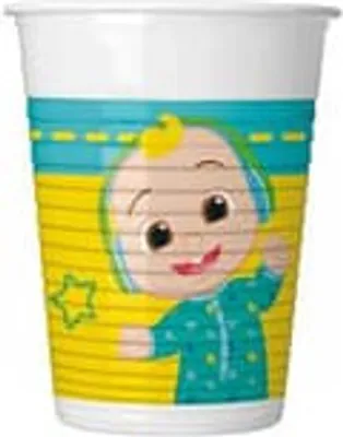 Produktbild von Cocomelon-Plastikbecher, 200 ml, 8 Stk.