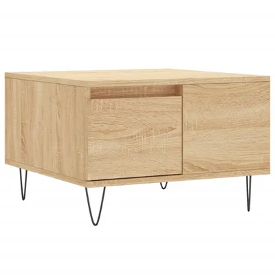 Zdjęcie produktu dla vidaXL Stolik kawowy dąb sonoma 55x55x36,5 cm materiał drewnopochodny