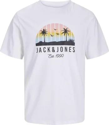 Image de T-shirt Jack&Jones 12269418-WHITE pour Homme