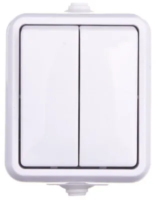 Produktbild von HYDRO Hermetischer Schalter IP44 weiß 120405